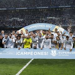 El Madrid supera al Barcelona en sus duelos en la Supercopa: 6-1