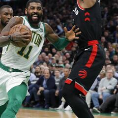 Kyrie Irving (¡27+18!) y los Celtics enseñan los dientes en el Garden