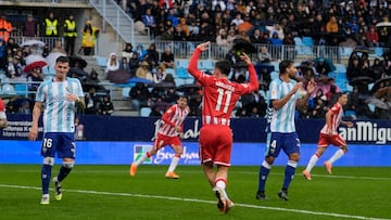 Málaga-Almería de la primera vuelta