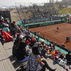 "Iquique se mostró interesado
en construir un estadio para el tenis"