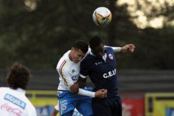 James llegó el lunes al mediodía al país. En la tarde tuvo su primera práctica con Colombia.