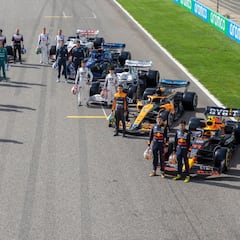 El orden de la parrilla de 2022 según los test de pretemporada