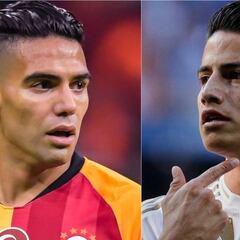 Falcao y James, por caminos distintos antes de Champions