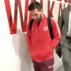 Lo que más se le critica: Messi, en zona mixta, tras los dos batacazos del Barça
