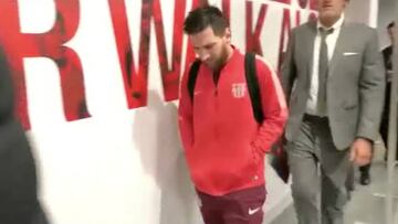 Lo que más se le critica: Messi, en zona mixta, tras los dos batacazos del Barça