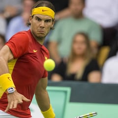 Nadal: 22 victorias seguidas y una sola derrota en la Davis