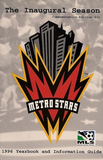 Guía de prensa inaugural del Metro Stars, 1996. 