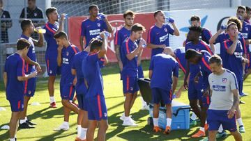 Atlético: paliza de casi tres horas para iniciar la semana más dura