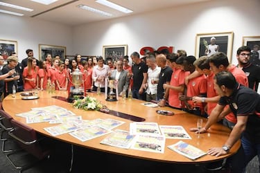 El juvenil y el Féminas, en AS: "El Atleti hace las cosas muy bien"