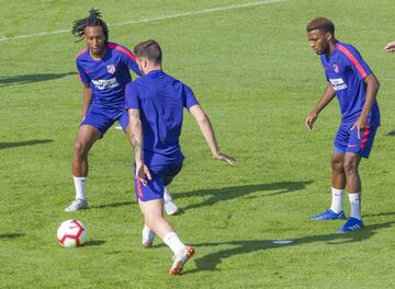 El Atleti entrena en Brunico al pie de los alpes italianos