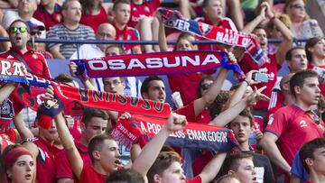 Afición de Osasuna