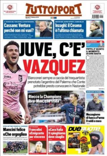 Portadas de la prensa deportiva