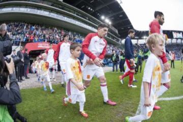 Debut de Bellerín con La Roja.