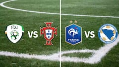 World Cup Qualifiers 2022: France vs Bosnia and Herzegovina and Portugal vs Ireland