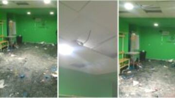 El Betis denuncia destrozos en el vestuario que ocupó el Sevilla