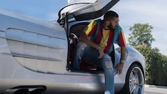 Benzema estrena coche tras su accidente de tráfico