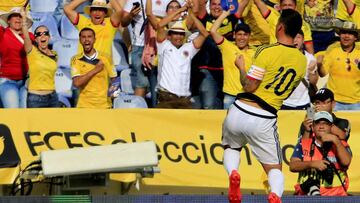 James rompe el hechizo con Venezuela: Colombia gana 2-0