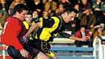 IMPONE RESPETO. El Barakaldo dio una imagen de líder sólido en Vitoria.