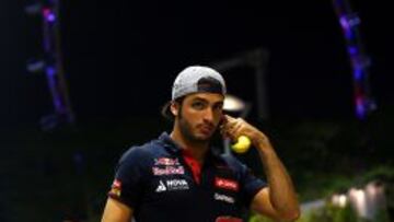 Sainz est&aacute; con ganas de probarse en el particular Marina Bay.