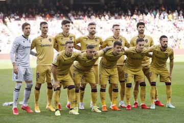 Once inicial del Atlético de Madrid 
