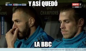 Los memes más divertidos del Bayern-Real Madrid