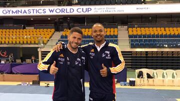 Ray Zapata, plata en suelo en la Copa del Mundo de Doha
