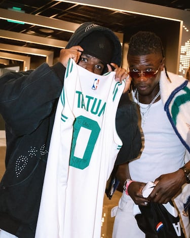 Eduardo Camavinga y Vinicius Júnior.