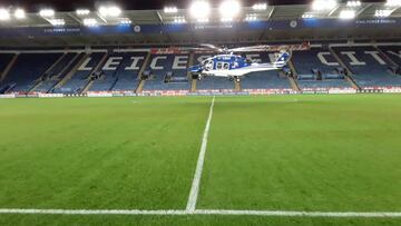 Los jugadores del Valencia alucinaron con el dueño del Leicester y su helicóptero