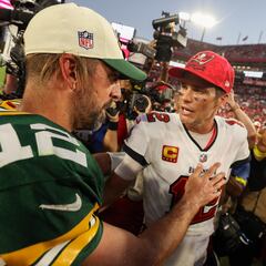 Aaron Rodgers superará uno de los mejores récords de Tom Brady