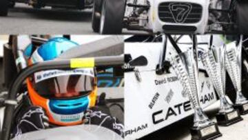 David Robinson ha ganado tres veces el campeonato de Caterham R300 en Inglaterra. 