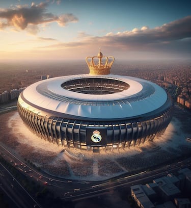 ChatGPT redesigns stadiums of Real Madrid, Barcelona, PSG, Arsenal, Benfica...