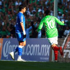 El Salvador se ha llevado goleadas en sus últimas visitas al Azteca