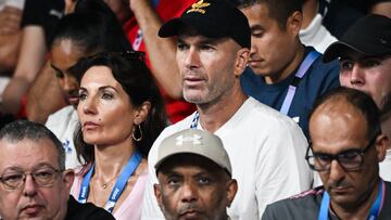 Atención a al reacción viral de Zidane al gol de Mbappé