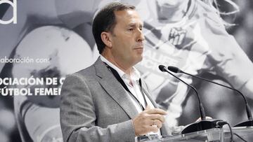 Rafael del Amo, presidente del Comité Nacional de Fútbol Femenino de la RFEF.