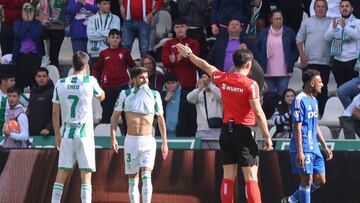 Calderón se lamenta tras el disparo de Théo