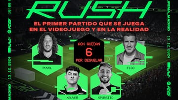 Figo y Puyol participarán en un evento de LaLiga y EA Sports