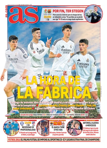 Las portadas de AS de mayo
