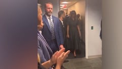 Melania Trump’s unusual appearance shocks onlookers after voting with Donald Trump