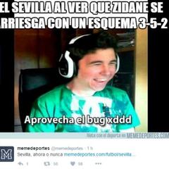 Los mejores memes del Sevilla-Real Madrid