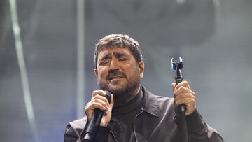 El cantante Antonio Orozco actúa durante el concierto solidario ‘Cris contra el cáncer’, en el Movistar Arena, a 1 de octubre de 2025, en Madrid (España). El evento reúne a un cartel excepcional de artistas como Antonio Orozco, Hombres G, Los Secretos, Love of Lesbian, Rozalén, León Benavente, La La Love You, y David Otero, entre otros.
01 OCTUBRE 2025;MÚSICA;MÚSICOS;ARTISTAS;CONCIERTO;SOLIDARIDAD;CÁNCER
Ricardo Rubio / Europa Press
01/10/2025