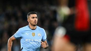 Rodri, vuelve a jugar un partido oficial ocho meses después de romperse el cruzado.