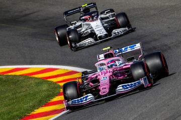 Las mejores imágenes de la pole de Hamilton en Spa