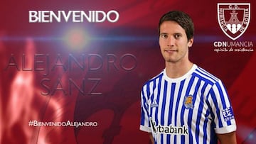 Alejandro Sanz, séptimo refuerzo del Numancia 2018-19