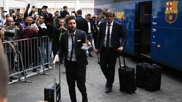 Messi viaja a Dortmund