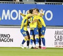 Zaragoza 1 - Las Palmas 2: resumen, resultado y goles
