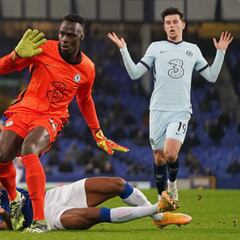 El Everton corta la racha del Chelsea