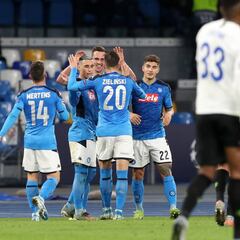 Napoli avanza a octavos de UCL con David Ospina en el banco