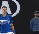 Detalle con Nadal: respetuosa celebración de Djokovic
