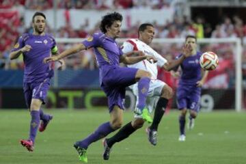 Carlos Bacca y Stefan Savic.