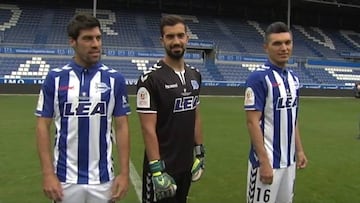 Esta será la camiseta que use el Alavés en la final de Copa